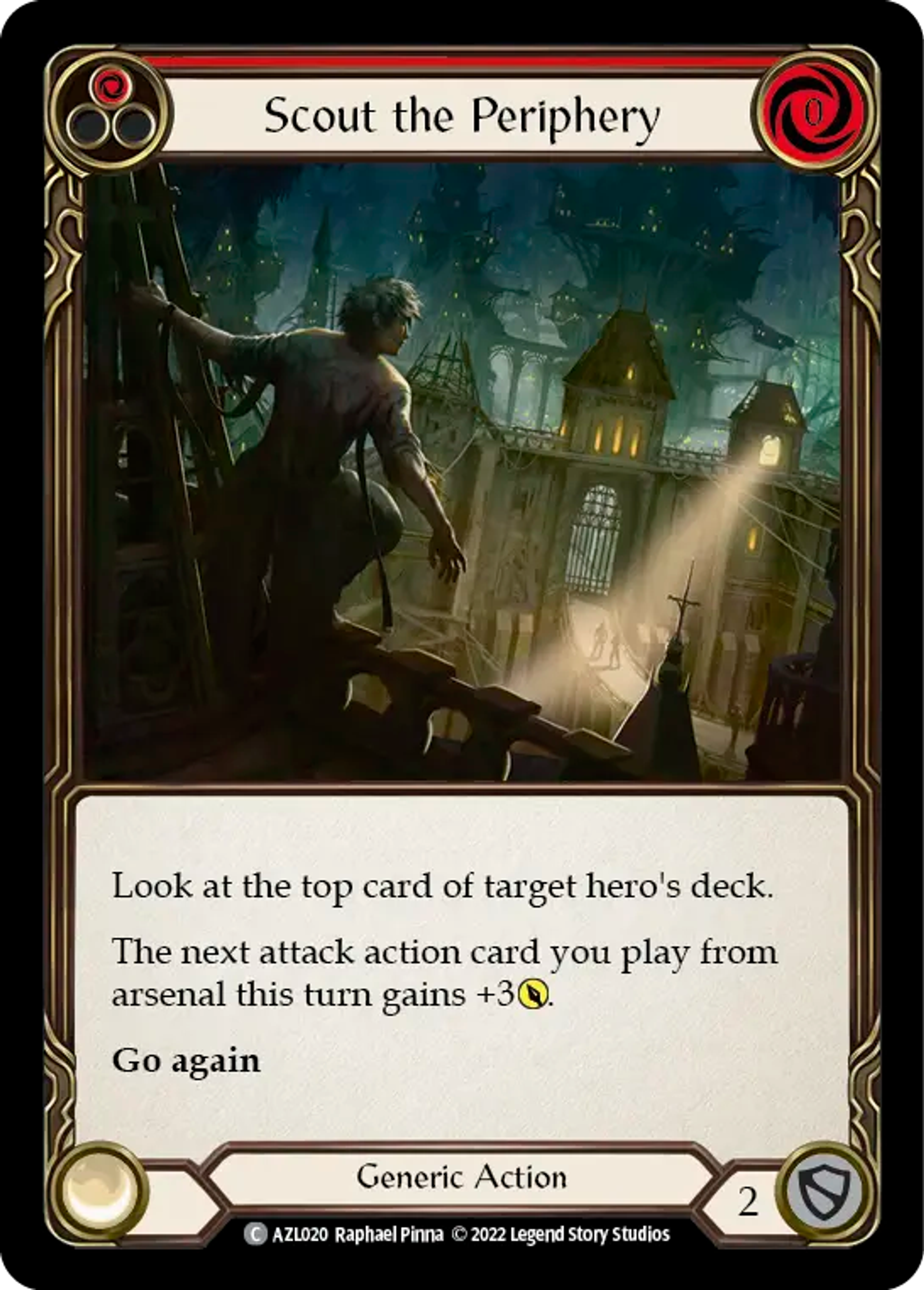 Scout the Periphery (Red) — Azalea - Blitz Deck — Flesh and Blood