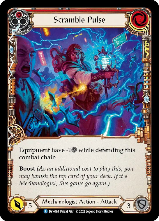 Scramble Pulse (Red) — Dynasty — Flesh and Blood