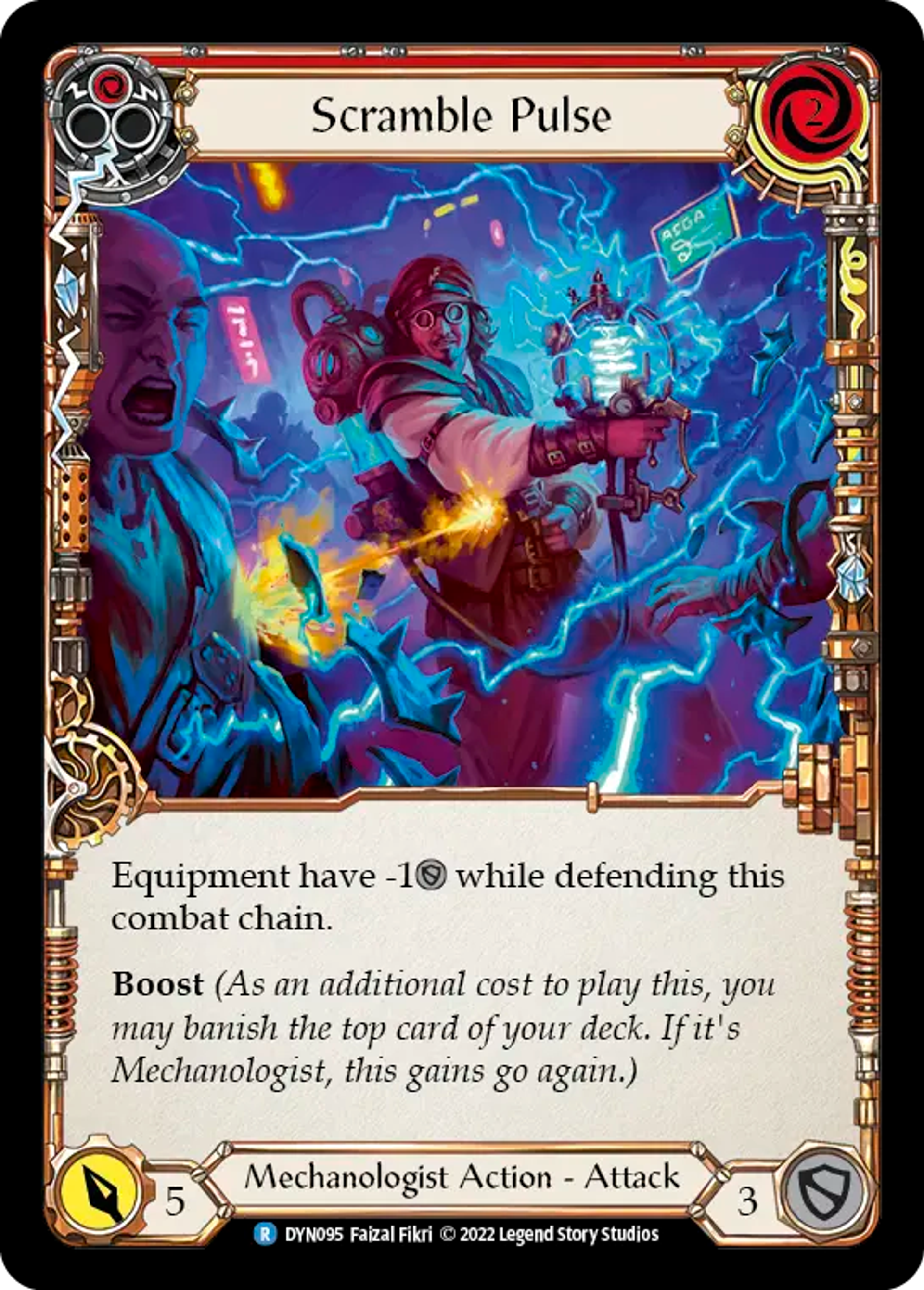 Scramble Pulse (Red) — Dynasty — Flesh and Blood