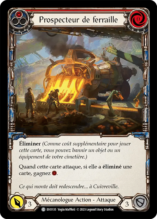 Prospecteur de ferraille — Bright Lights — Flesh and Blood