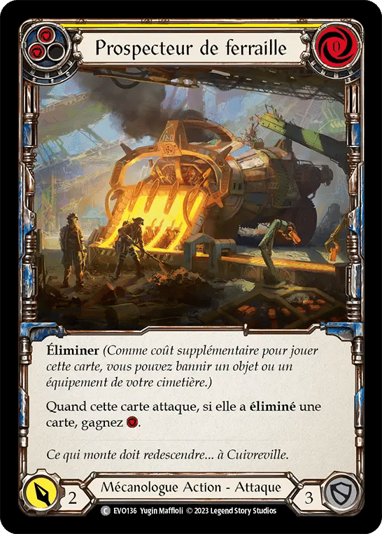 Prospecteur de ferraille — Bright Lights — Flesh and Blood