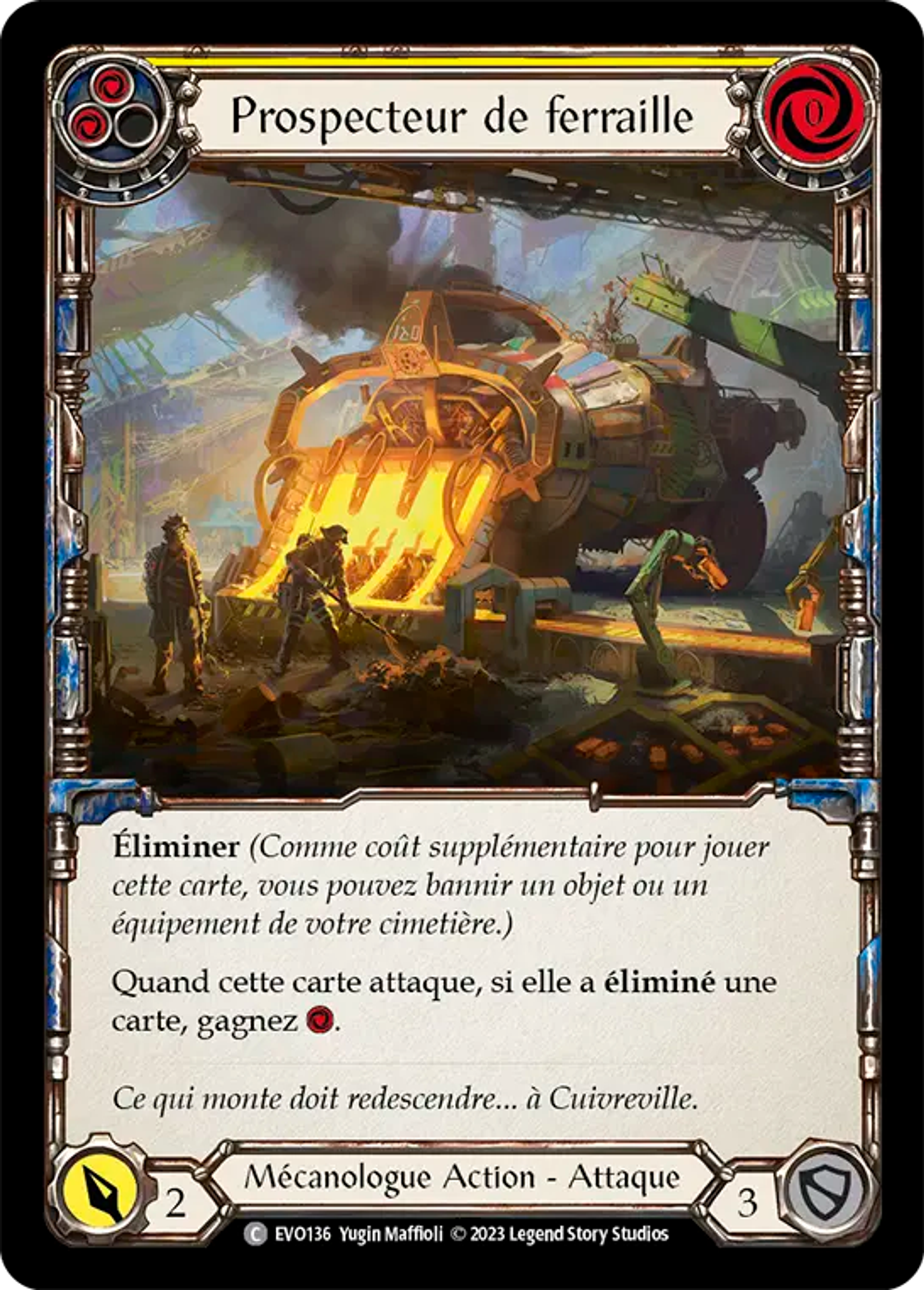Prospecteur de ferraille — Bright Lights — Flesh and Blood