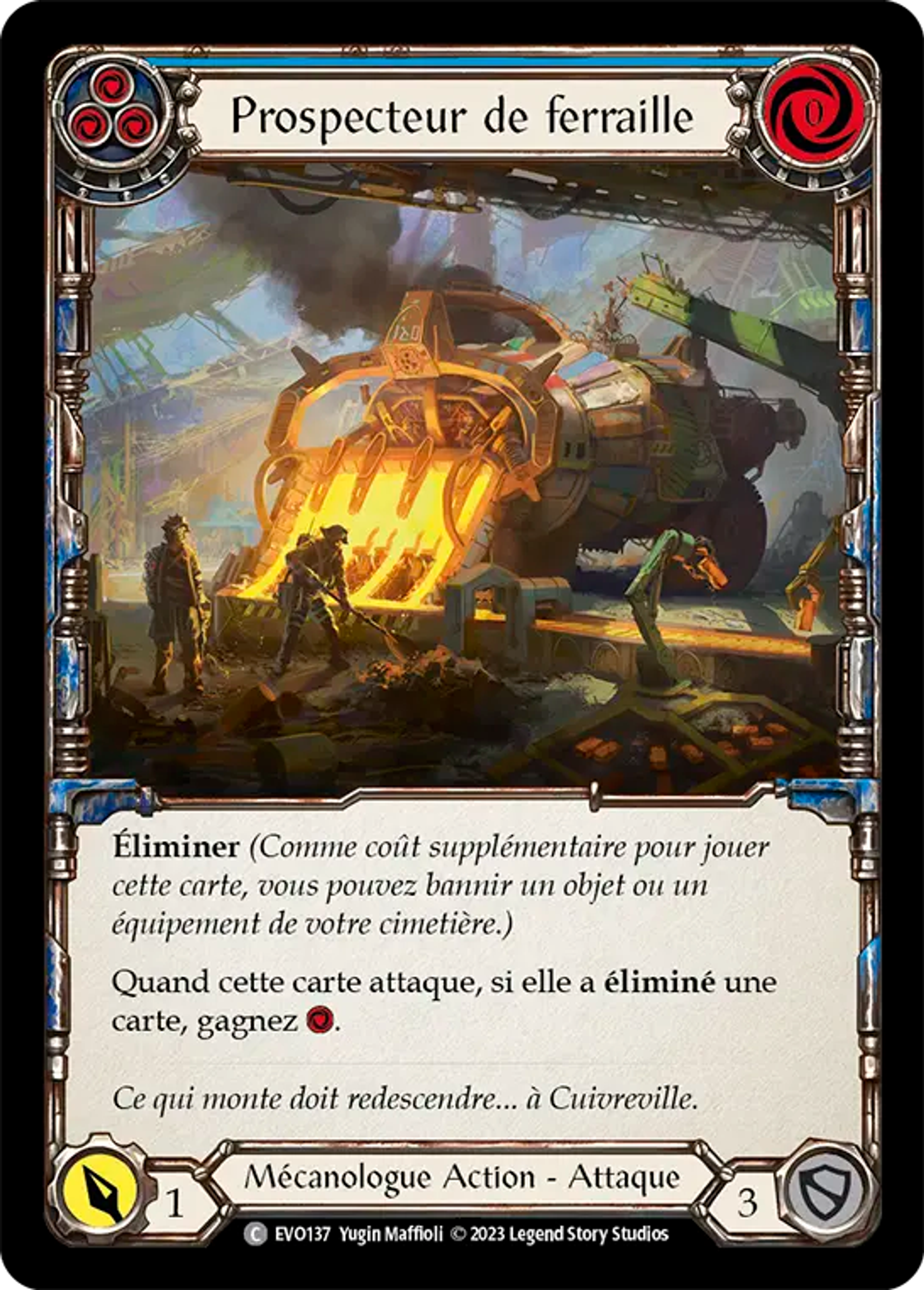 Prospecteur de ferraille — Bright Lights — Flesh and Blood