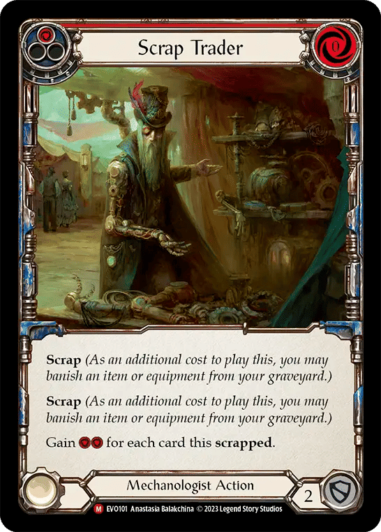 Scrap Trader — Bright Lights — Flesh and Blood