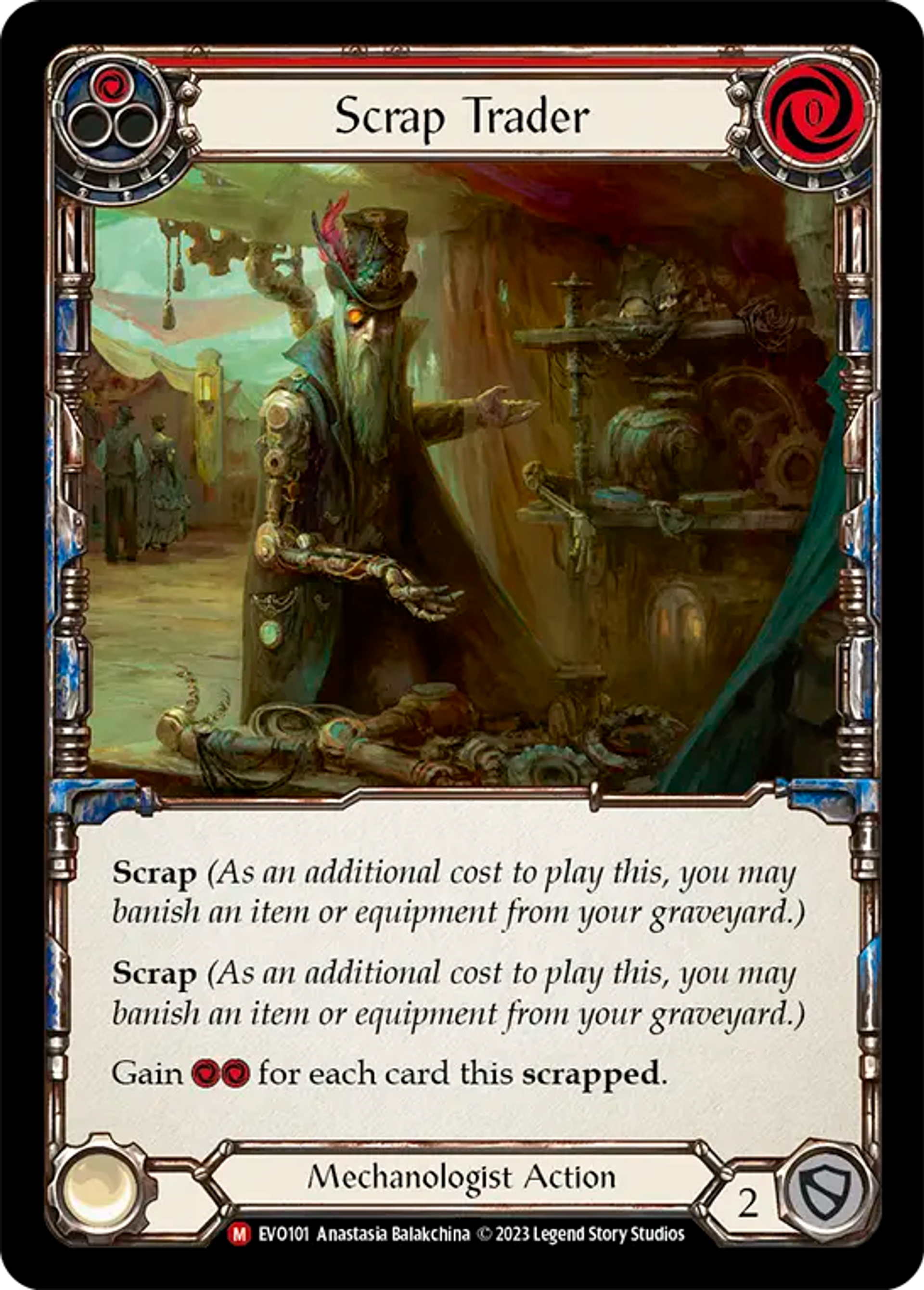 Scrap Trader — Bright Lights — Flesh and Blood