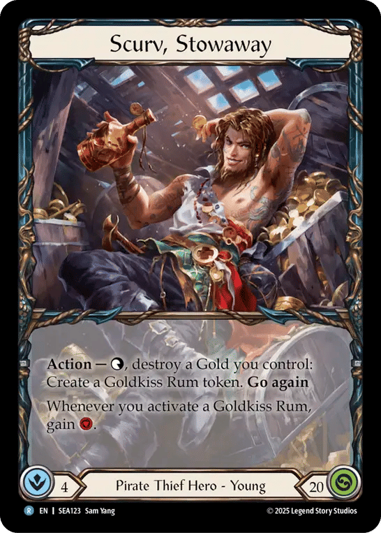 Scurv, Stowaway — High Seas — Flesh and Blood