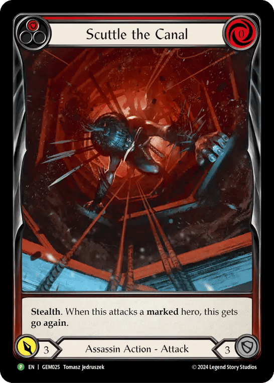 Scuttle the Canal — GEM - Pack 1 — Flesh and Blood