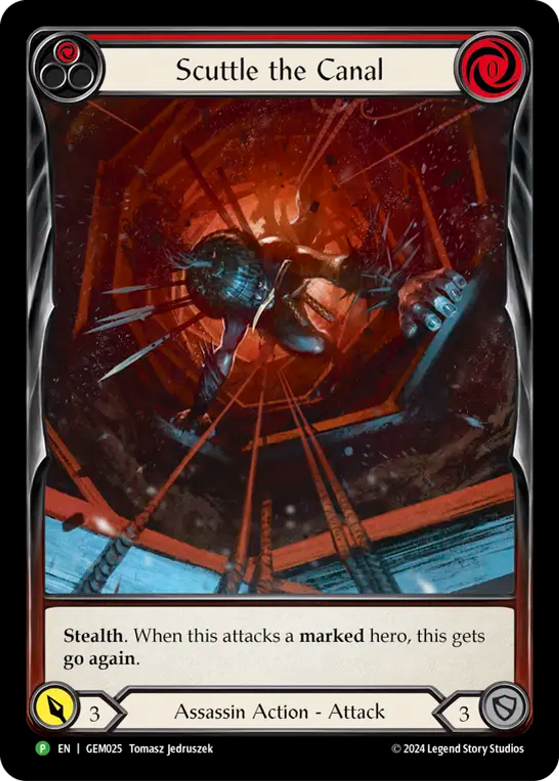 Scuttle the Canal — GEM - Pack 1 — Flesh and Blood