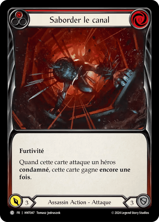 Saborder le canal — The Hunted — Flesh and Blood