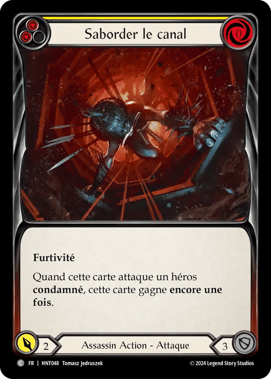 Saborder le canal — The Hunted — Flesh and Blood