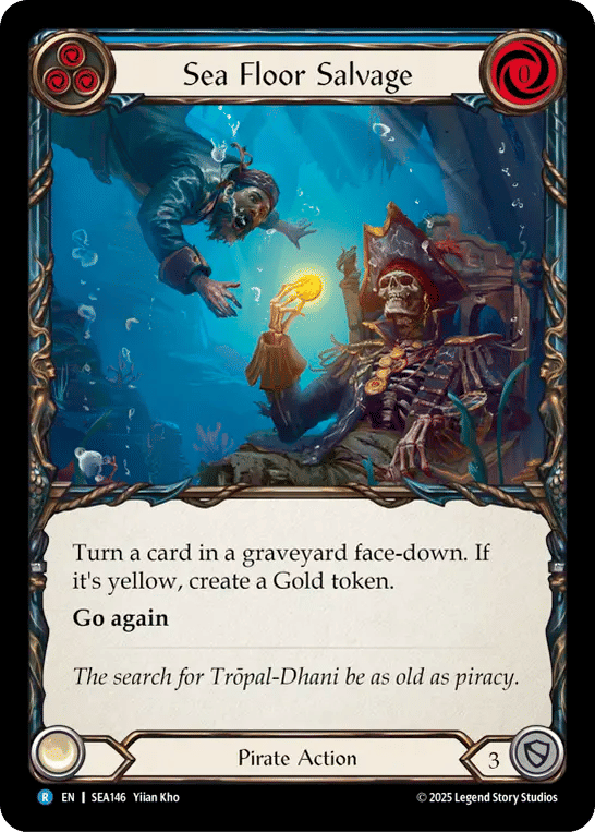 Sea Floor Salvage (Blue) — High Seas — Flesh and Blood
