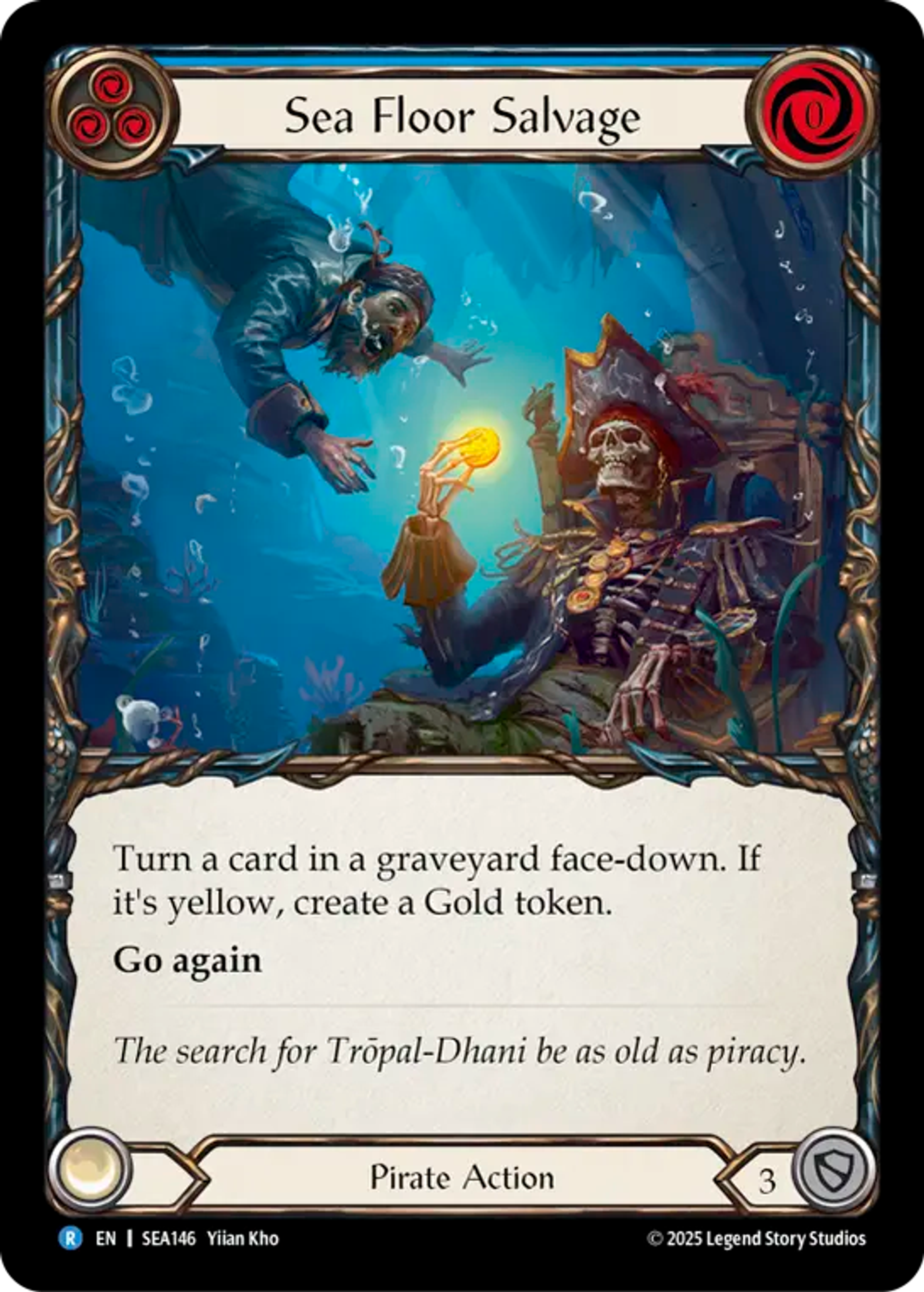 Sea Floor Salvage (Blue) — High Seas — Flesh and Blood