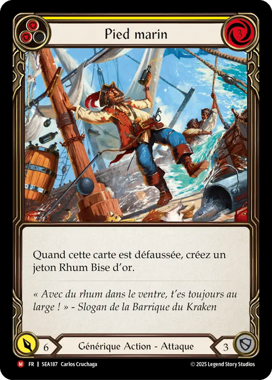 Pied marin — High Seas — Flesh and Blood