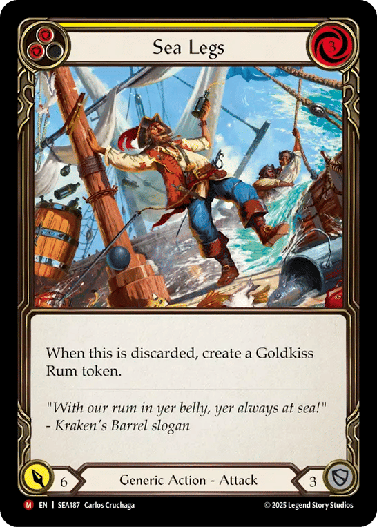 Sea Legs — High Seas — Flesh and Blood