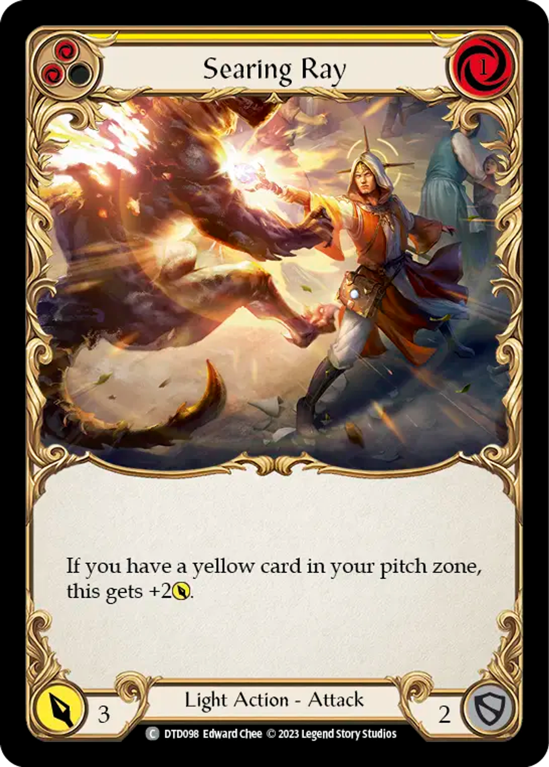 Searing Ray (Yellow) — Dusk till Dawn — Flesh and Blood