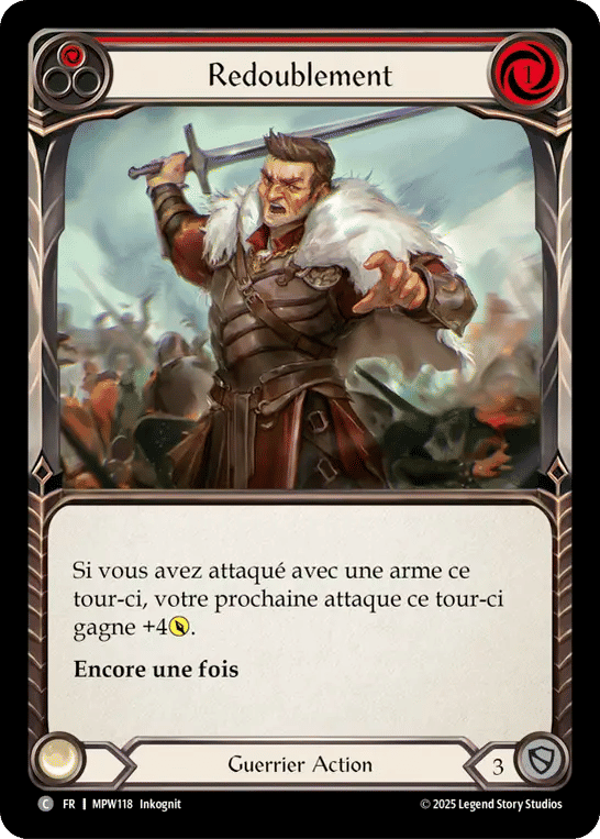 Redoublement — Mastery Pack Warrior — Flesh and Blood