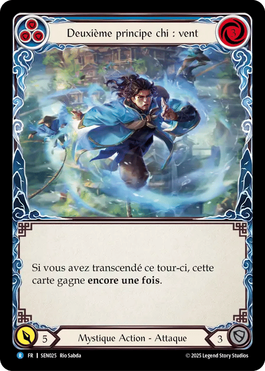 Deuxième principe chi : vent — Silver Age Chapter 2 - Enigma — Flesh and Blood