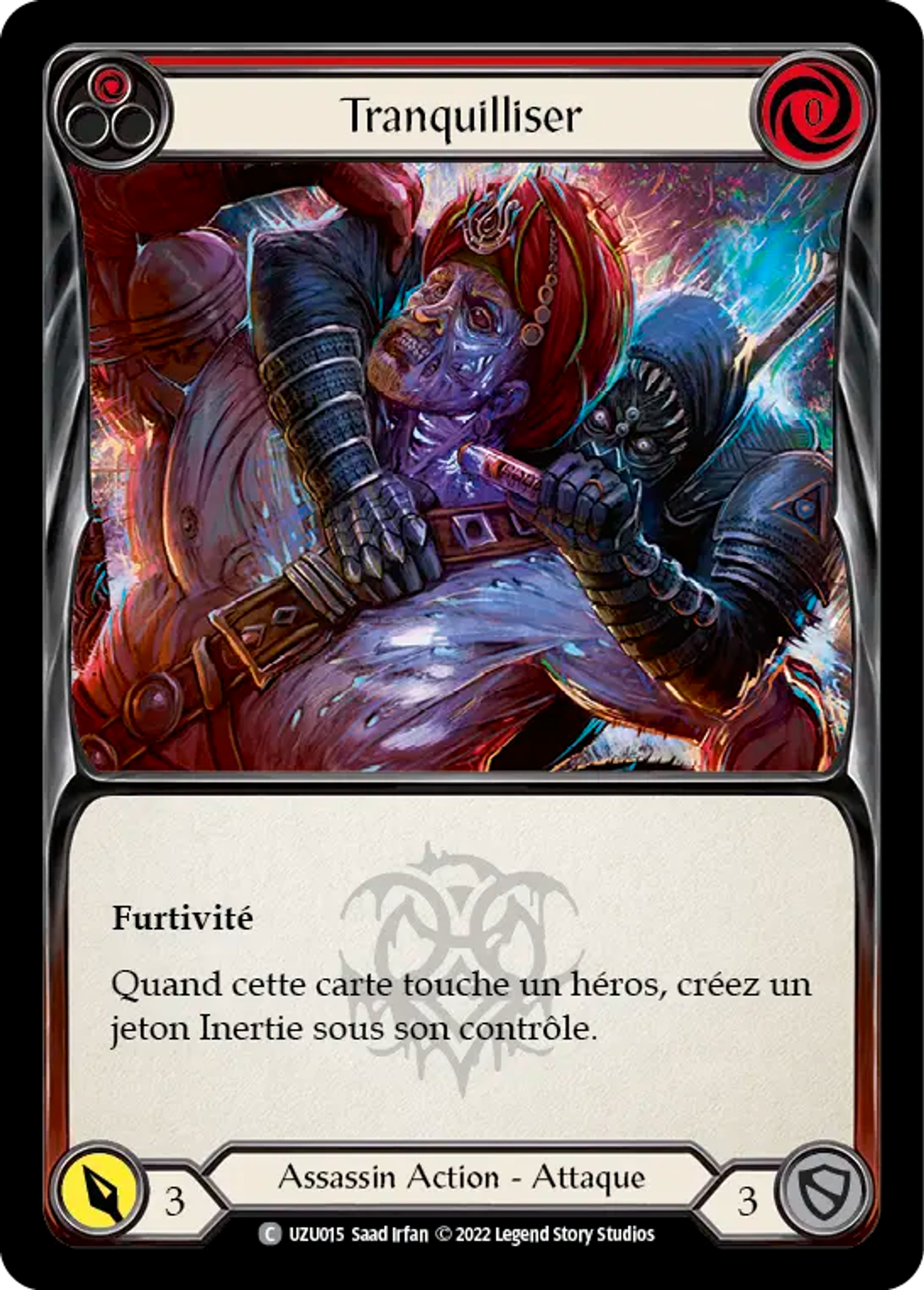 Tranquilliser — Uzuri - Blitz Deck — Flesh and Blood