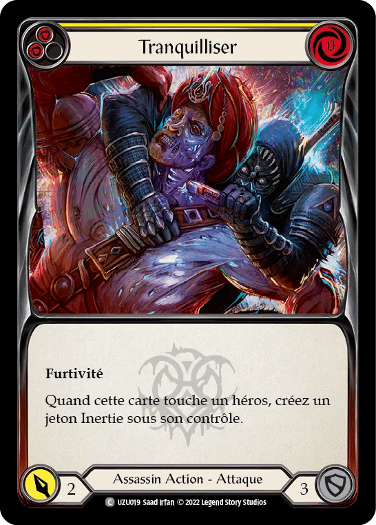 Tranquilliser — Uzuri - Blitz Deck — Flesh and Blood
