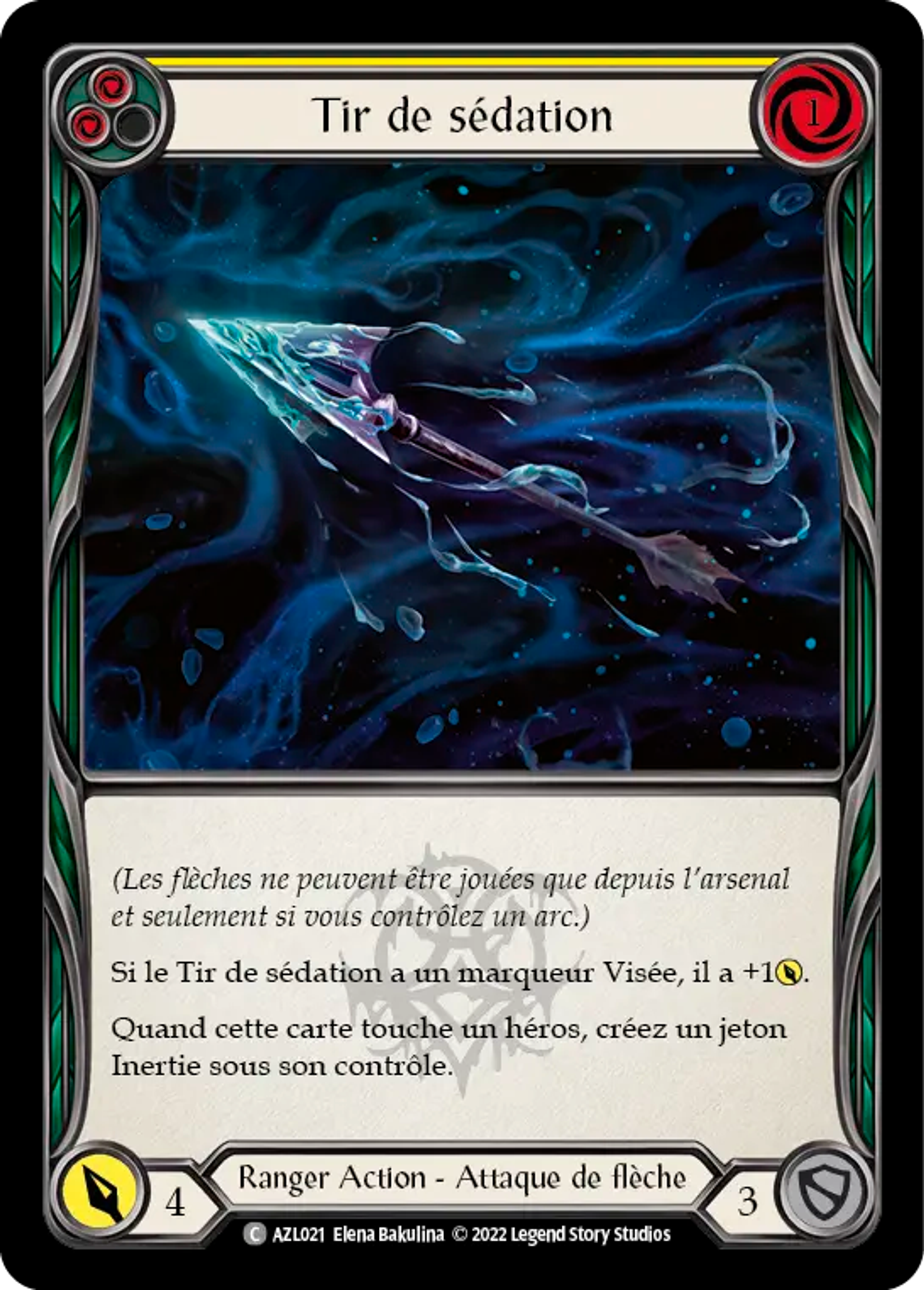 Tir de sédation — Azalea - Blitz Deck — Flesh and Blood