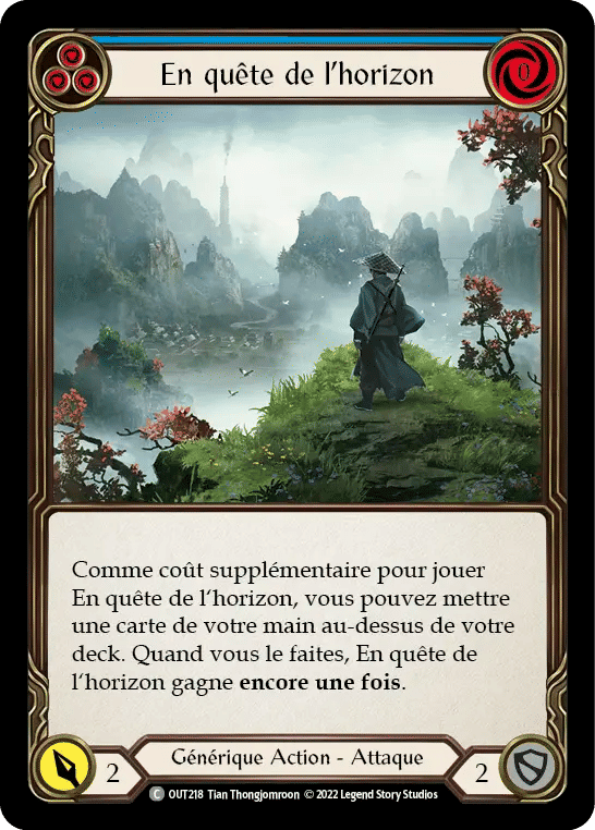 En quête de l’horizon — Outsiders — Flesh and Blood