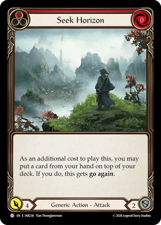 Seek Horizon (Red) — Usurp the Shadow Throne — Flesh and Blood