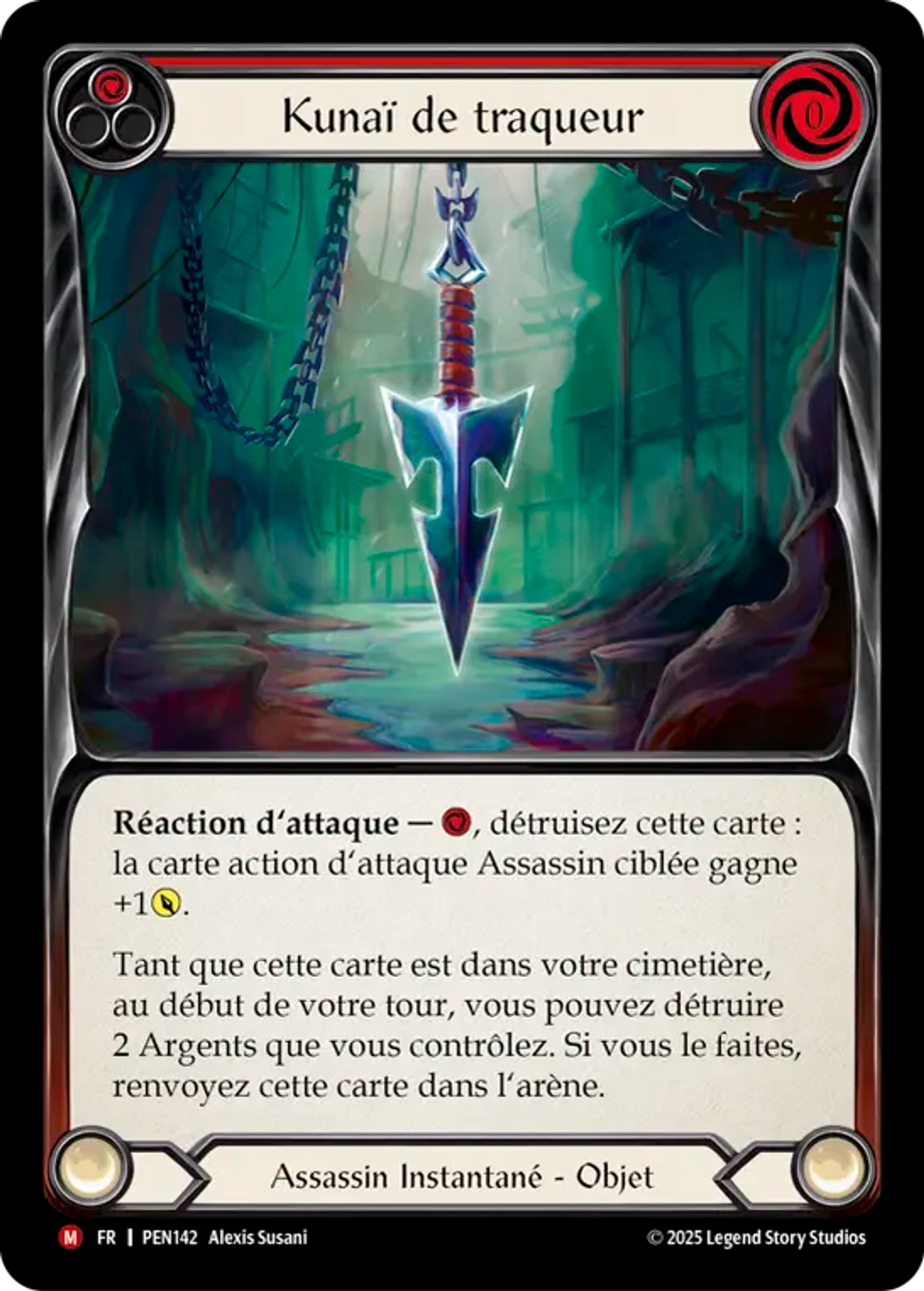 Seeker Kunai — Compendium of Rathe — Flesh and Blood