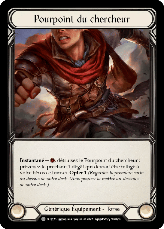 Pourpoint du chercheur — Outsiders — Flesh and Blood