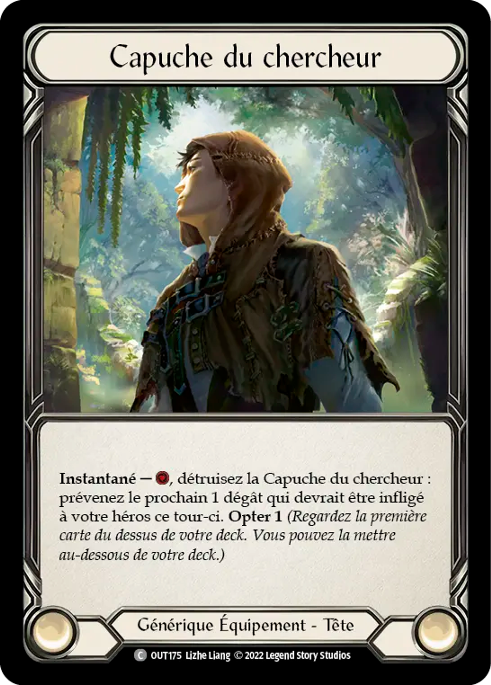 Capuche du chercheur — Outsiders — Flesh and Blood