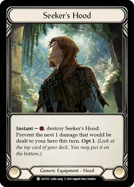 Seeker's Hood — Outsiders — Flesh and Blood
