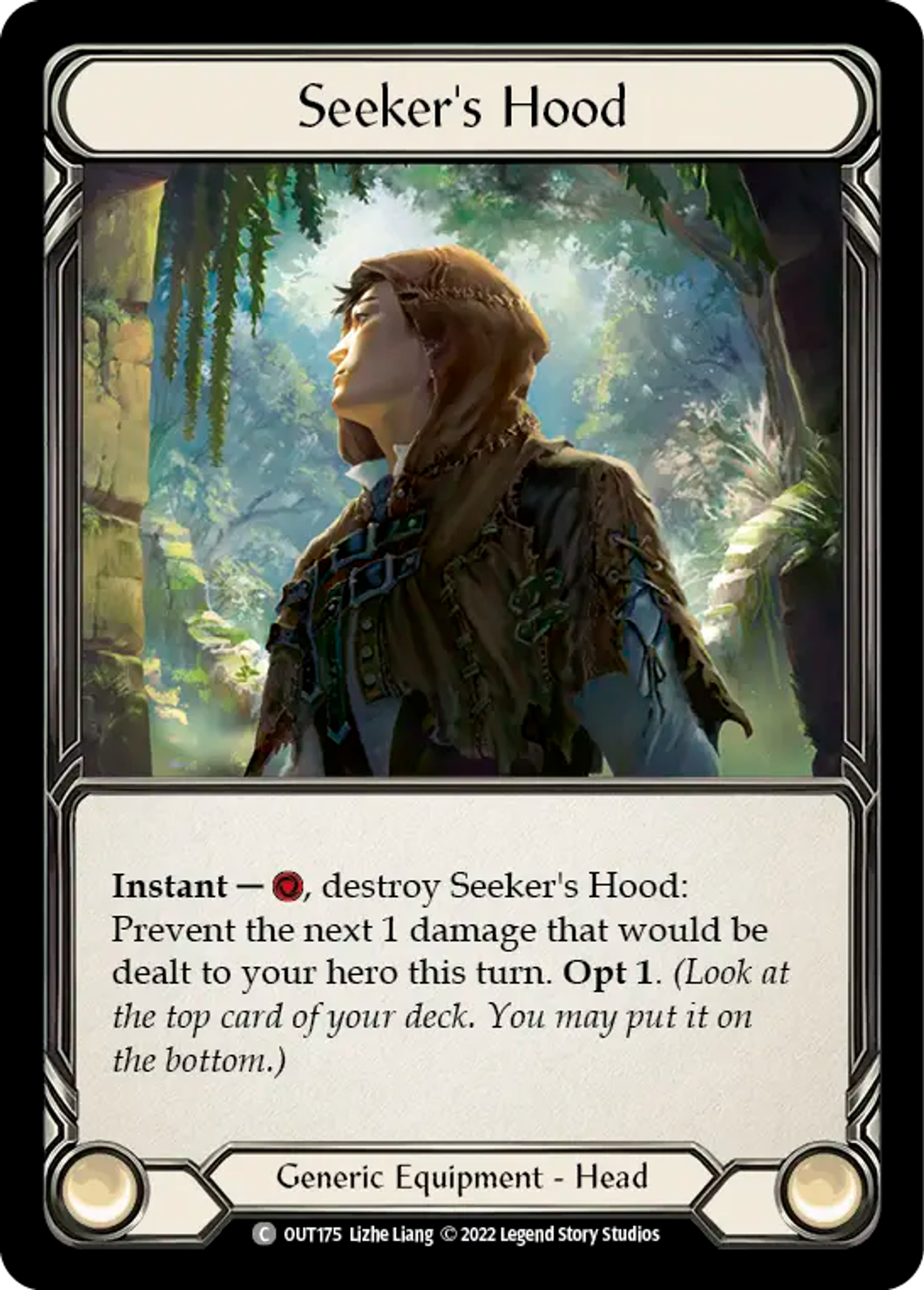 Seeker's Hood — Outsiders — Flesh and Blood