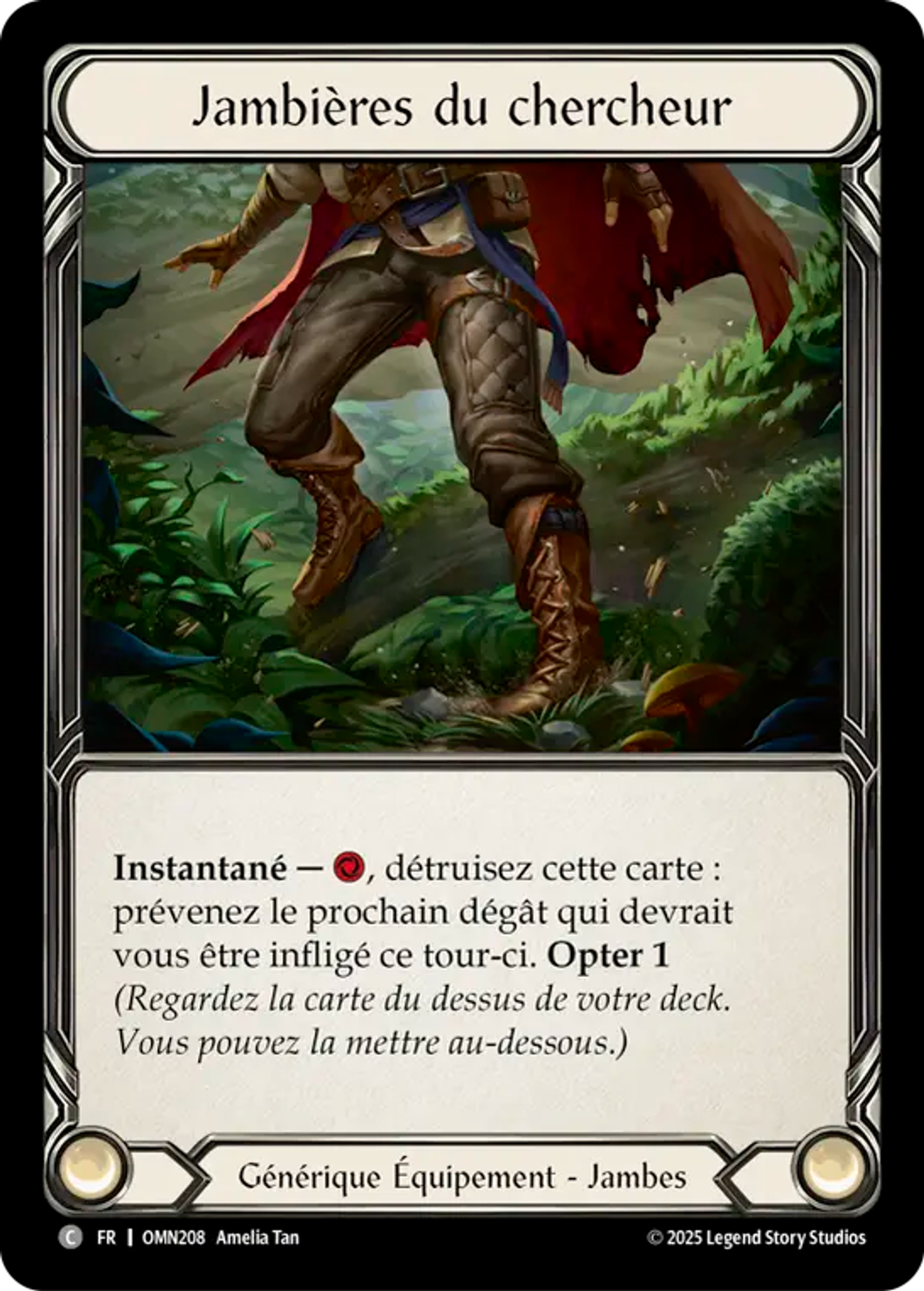 Jambières du chercheur — Omens of the Third Age — Flesh and Blood