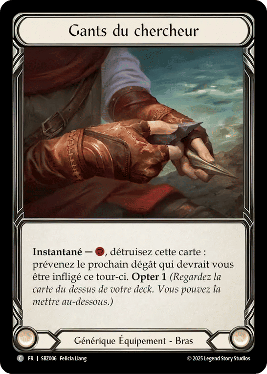Gants du chercheur — Silver Age Chapter 3 - Blaze, Firemind — Flesh and Blood