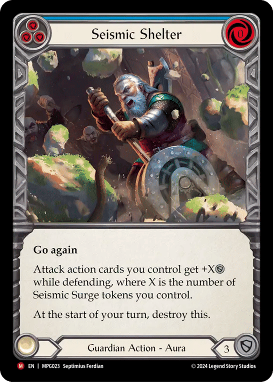 Seismic Shelter — Mastery Pack Guardian — Flesh and Blood