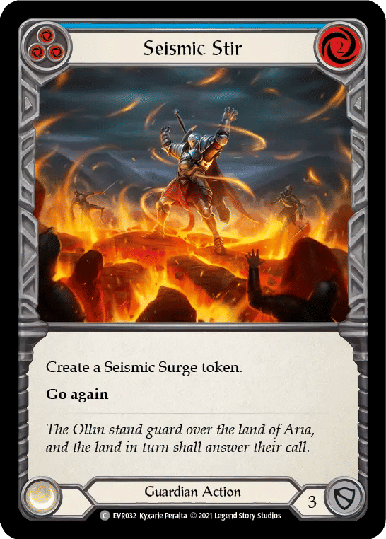 Seismic Stir (Blue) — Everfest — Flesh and Blood