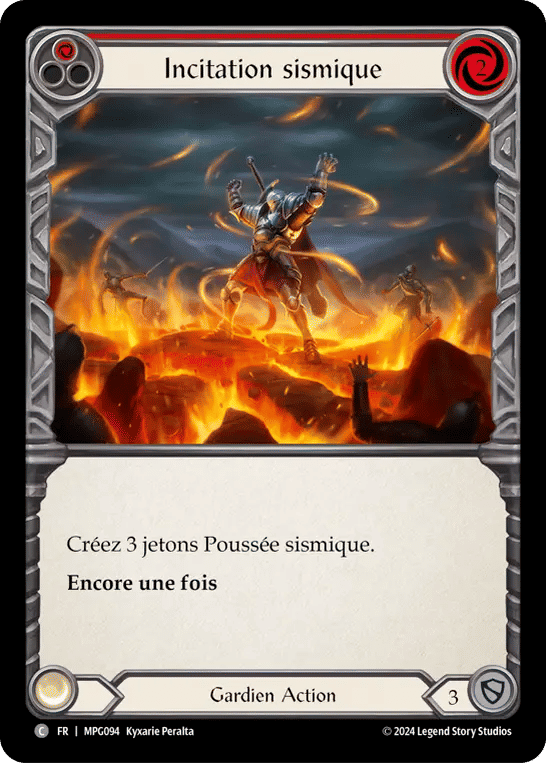 Incitation sismique — Mastery Pack Guardian — Flesh and Blood