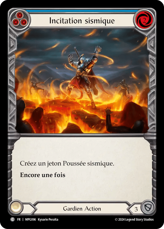 Incitation sismique — Mastery Pack Guardian — Flesh and Blood