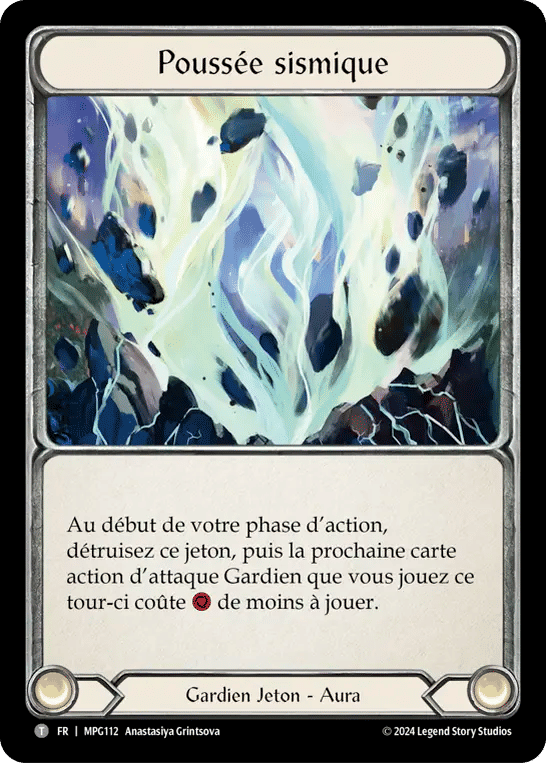 Poussée sismique — Mastery Pack Guardian — Flesh and Blood