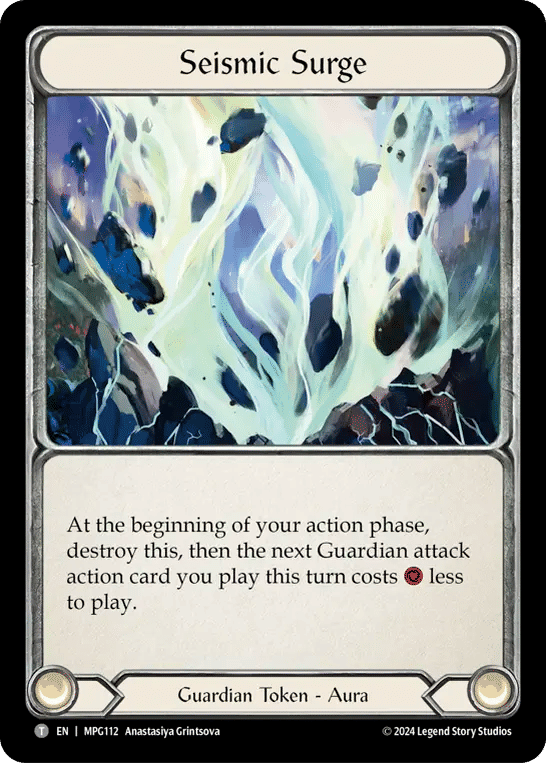 Seismic Surge — Mastery Pack Guardian — Flesh and Blood