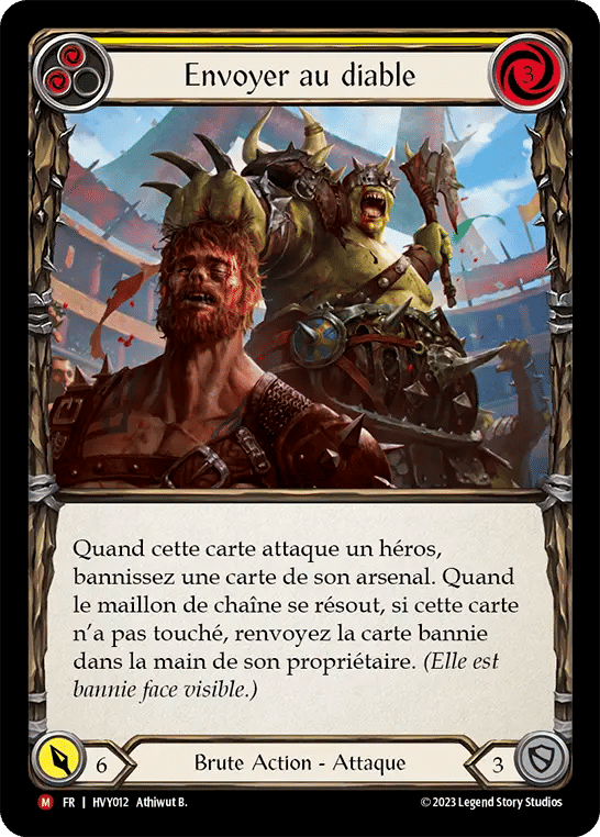 Envoyer au diable — Heavy Hitters — Flesh and Blood