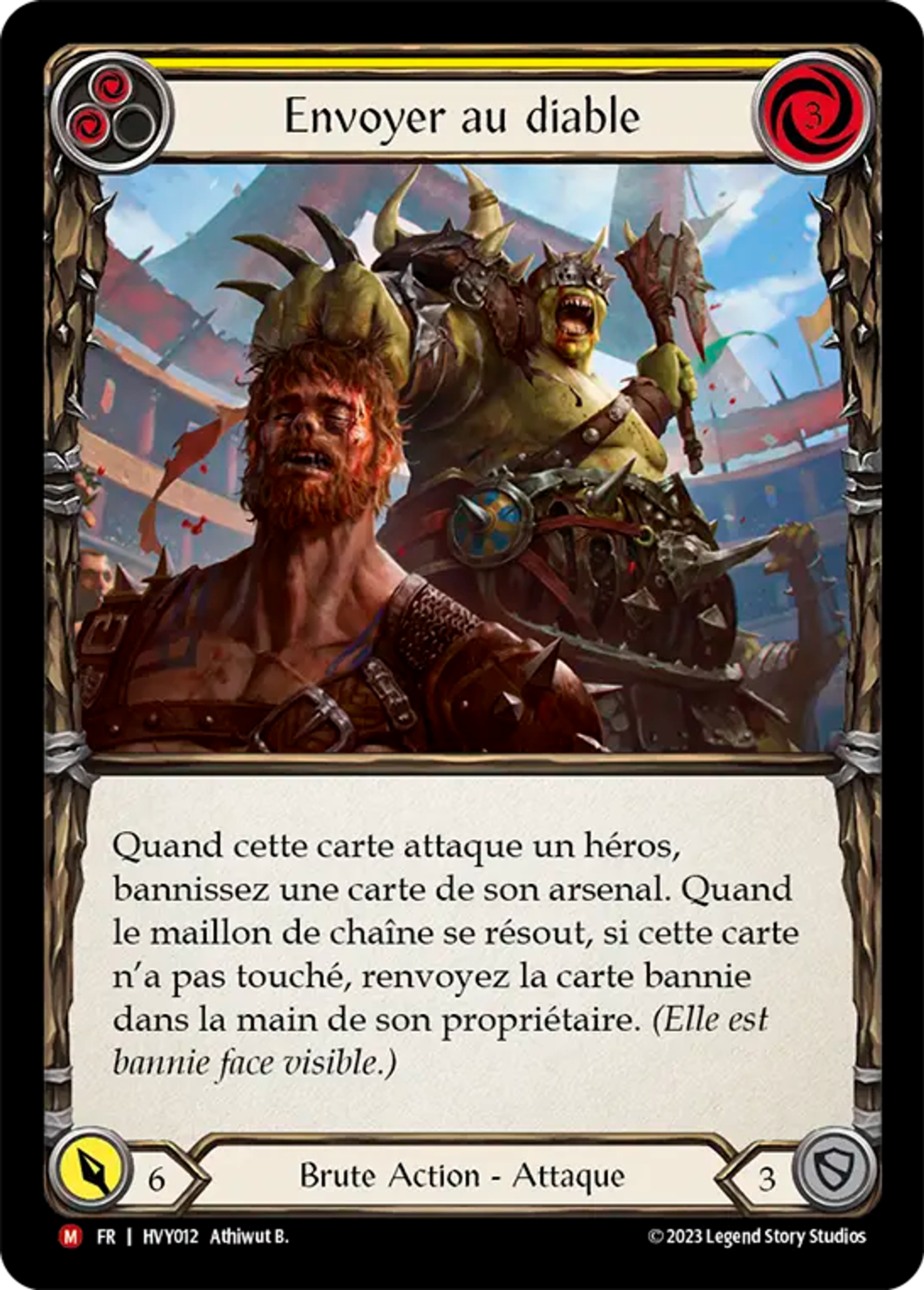 Envoyer au diable — Heavy Hitters — Flesh and Blood