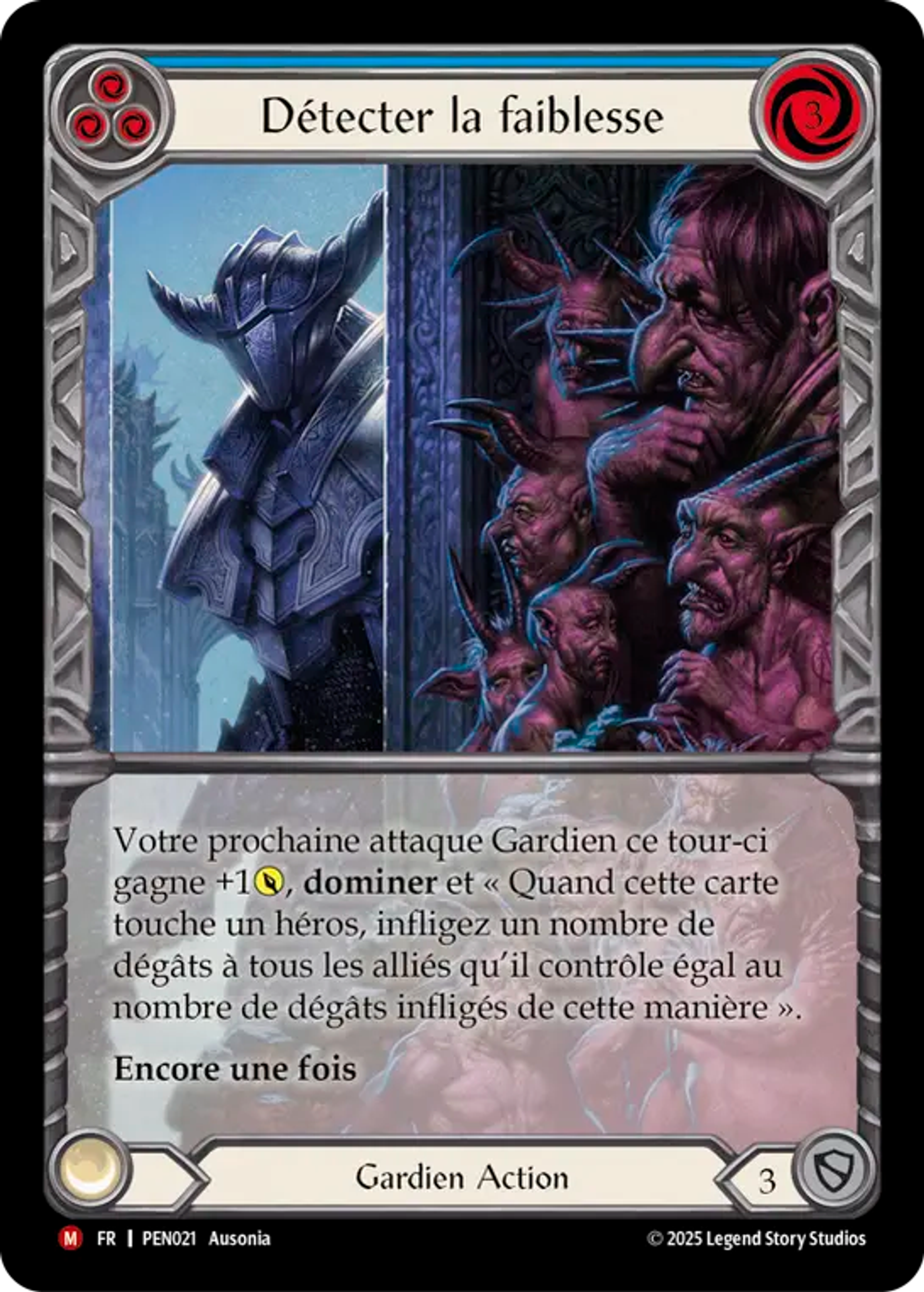 Détecter la faiblesse — Compendium of Rathe — Flesh and Blood