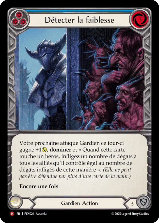 Détecter la faiblesse — Compendium of Rathe — Flesh and Blood