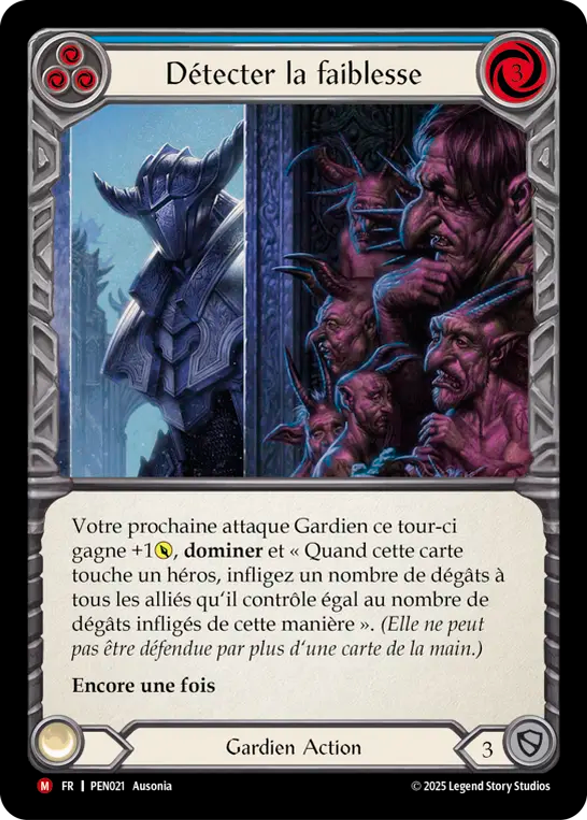 Détecter la faiblesse — Compendium of Rathe — Flesh and Blood