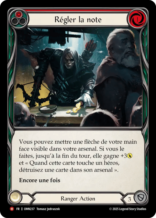 Régler la note — Omens of the Third Age — Flesh and Blood
