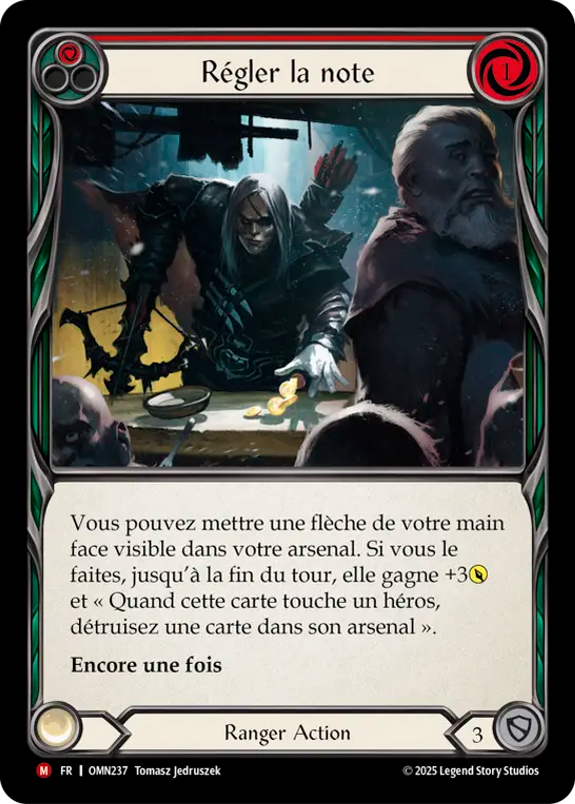 Régler la note — Omens of the Third Age — Flesh and Blood