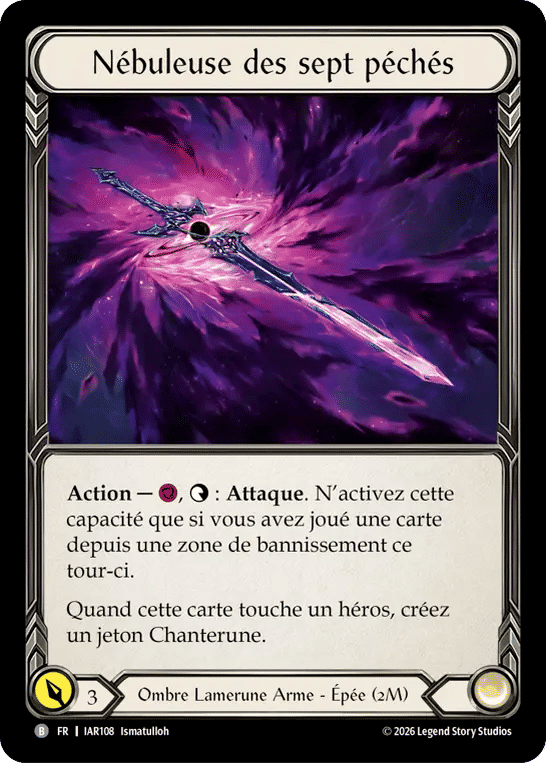Nébuleuse des sept péchés — Usurp the Shadow Throne — Flesh and Blood