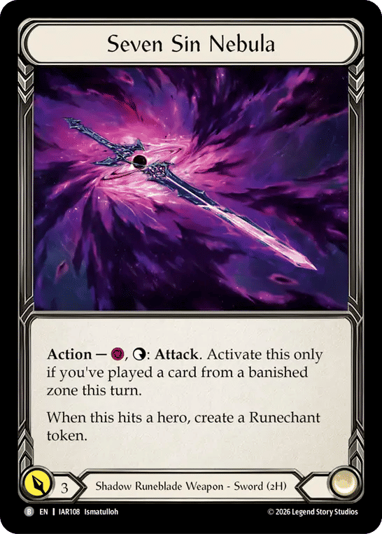 Seven Sin Nebula — Usurp the Shadow Throne — Flesh and Blood