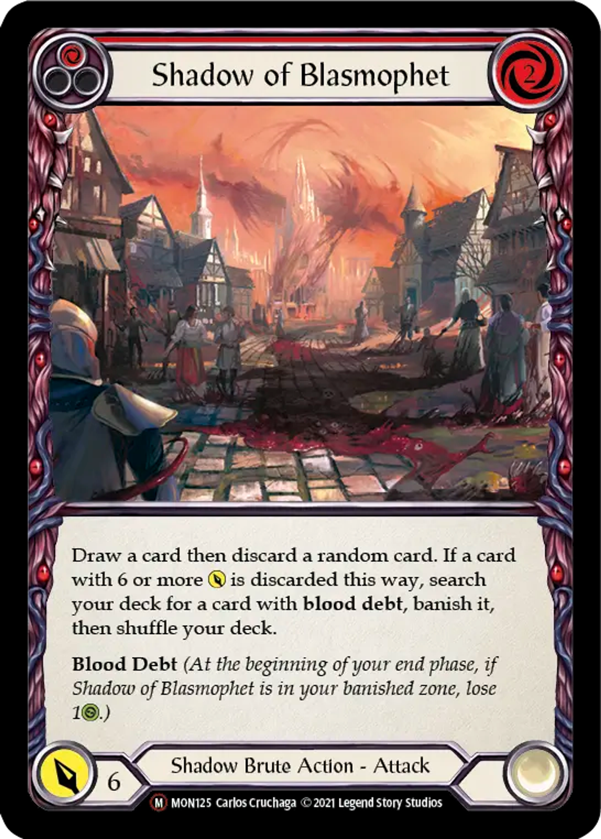 Shadow of Blasmophet — Monarch - Unlimited — Flesh and Blood
