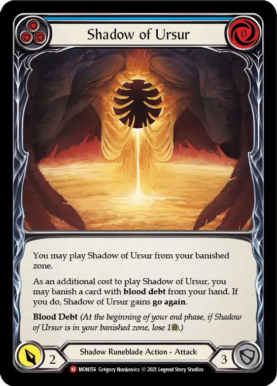Shadow of Ursur — Monarch — Flesh and Blood
